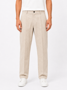 IMPERIAL Pantalone chinos da abito a righe PD3JLBD Beige
