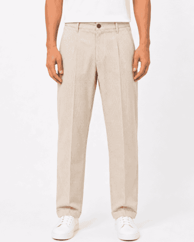 IMPERIAL Pantalone chinos da abito a righe PD3JLBD Beige