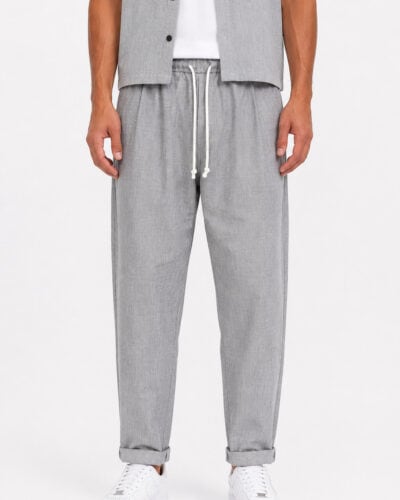 IMPERIAL Pantalone carrot da coordinato con elastico in vita PC8QLAT Grigio