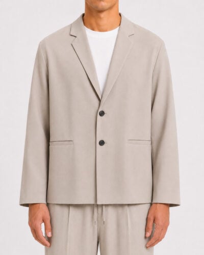IMPERIAL Giacca boxy fit con due bottoni da coordinato JZAPLCX Beige