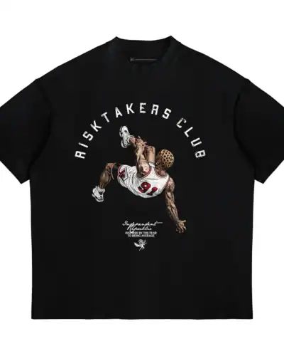 INDEPENDENT REPUBLIC T-shirt boxy fit con stampa ICARO 91 Black